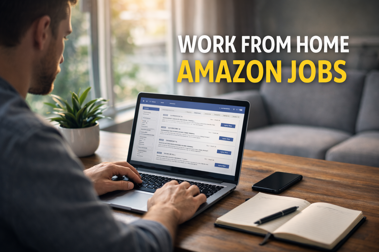 Amazon Work From Home Job 2026 remote opportunity
